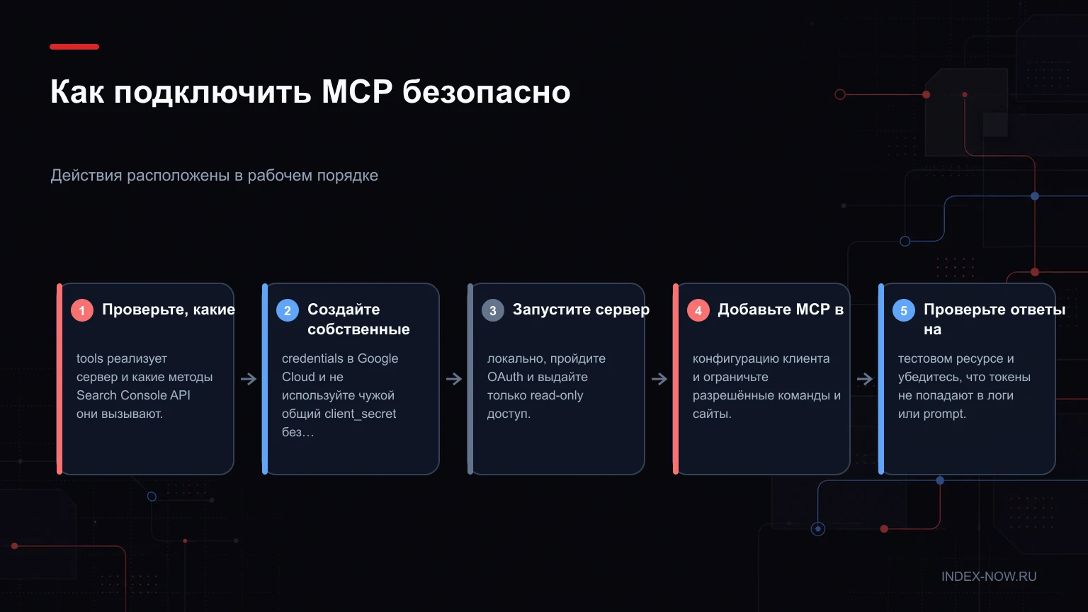 Как подключить MCP безопасно