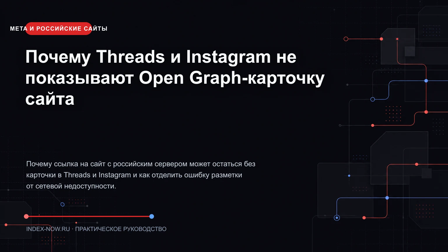 Почему Threads и Instagram не показывают Open Graph-карточку сайта