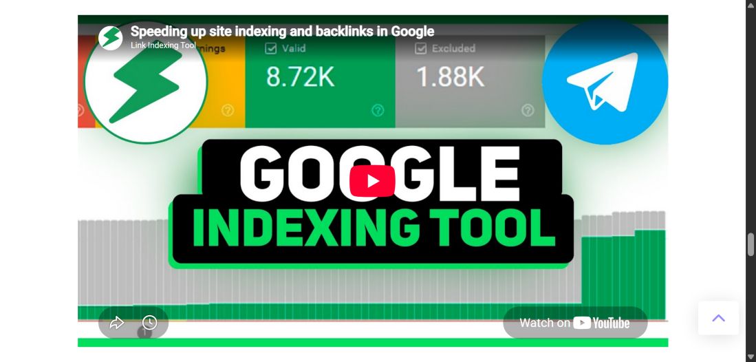 Официальная страница Link Indexing Bot для Google и Bing
